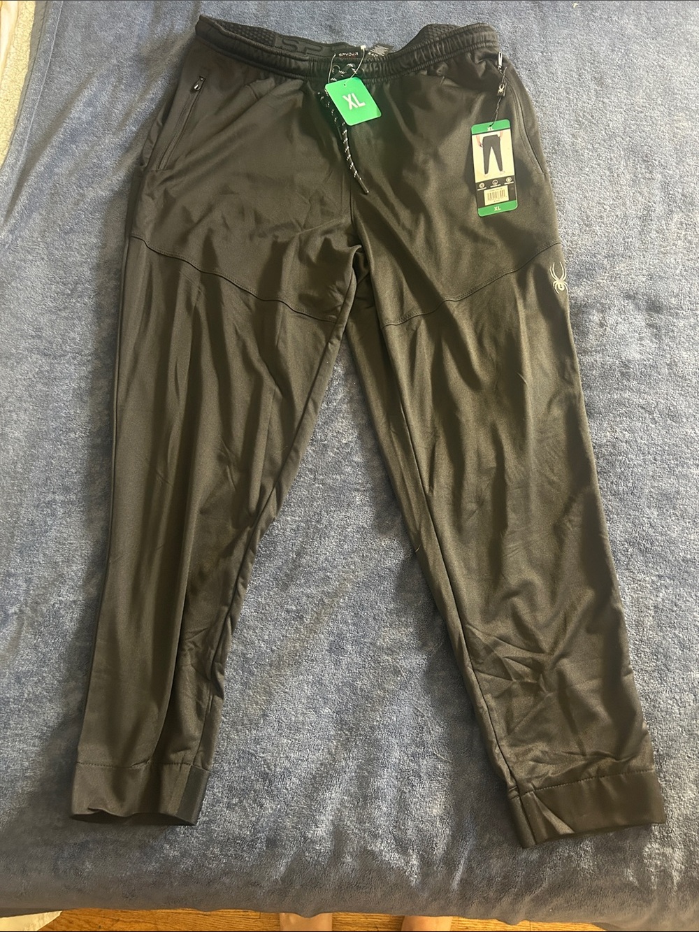 Spyder Black Men's Performance Joggers